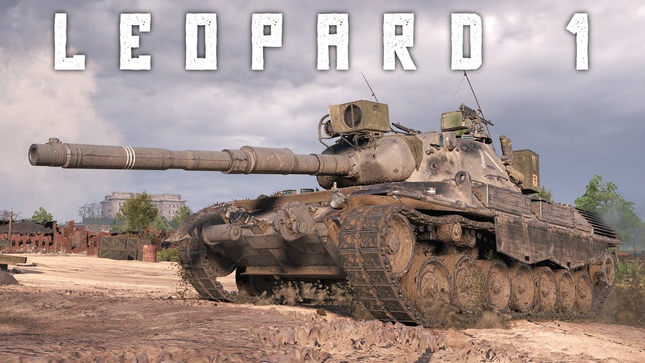 World of Tanks Leopard 1 - 3 Kills 9,5K Damage