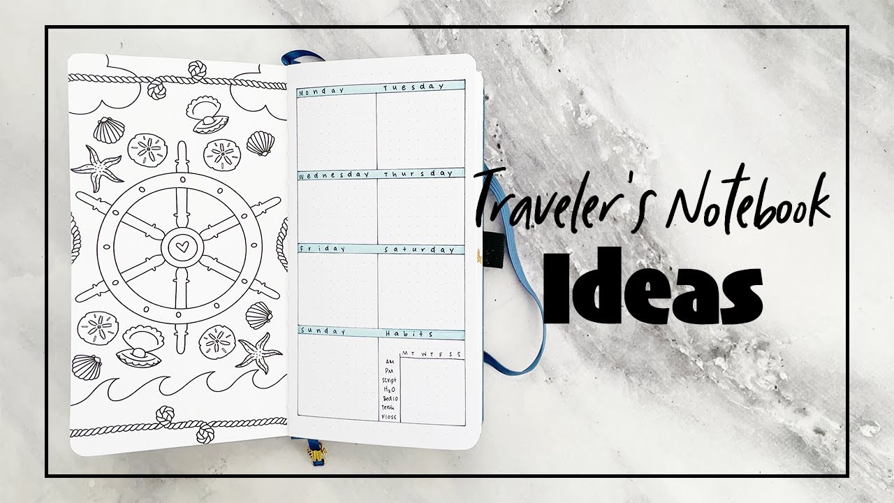 Ideas for A Traveler's Notebook + Free Printable!