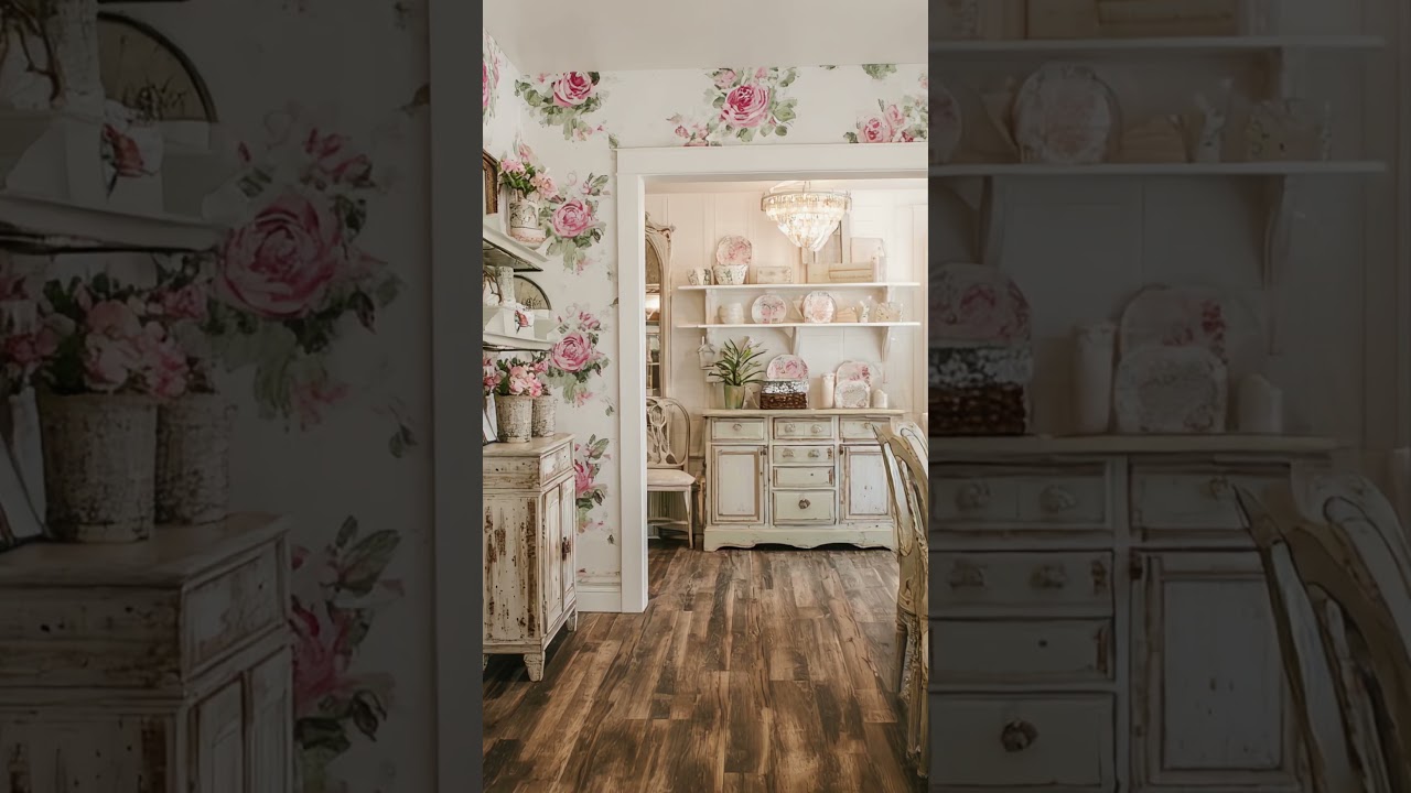 Vintage Shabby Chic Decor Ideas for Small Cottage Farmhouse ✨