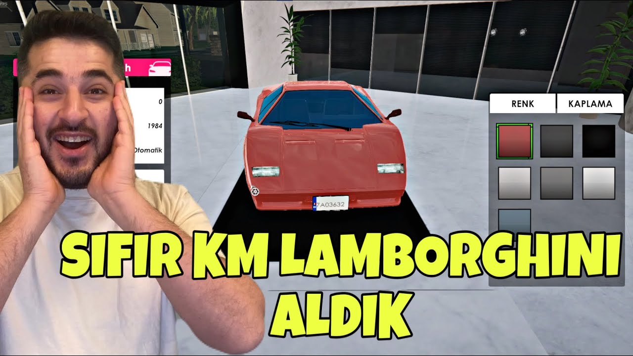 SONUNDA LAMBORGHINI ALDIK VE GALERİ ARAZİSİNİ BÜYÜTTÜK! -CAR FOR SALE