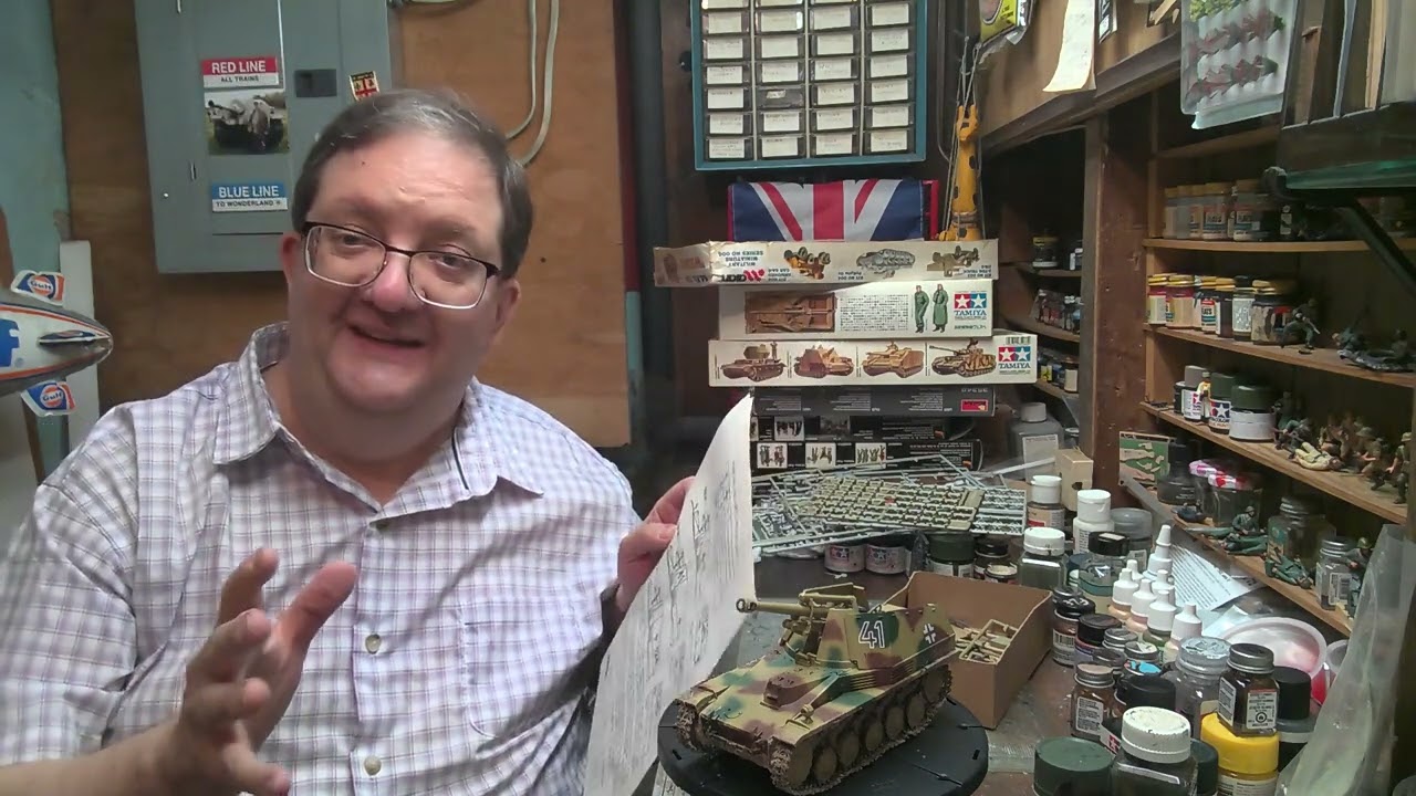 Model Building - the Wespe self-propelled gun