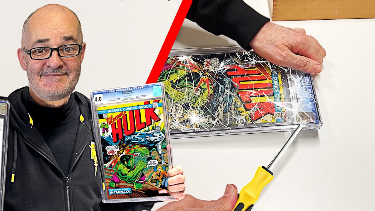 Gegradete Comics Aufbrechen Und Neu Graden Lassen! Lohnt Sich das? Und Unser Neuer Grading Service!