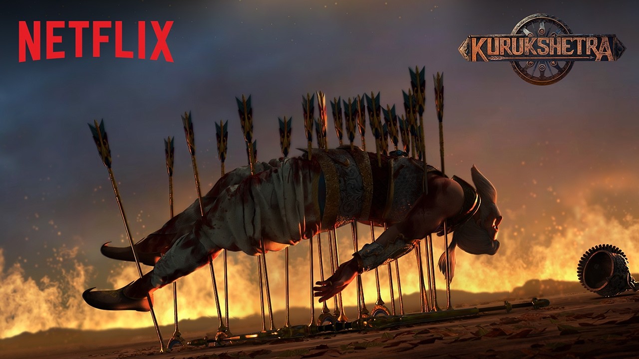 Bhishma Pitamah Faces His DESTINY Through Shikhandi & Arjun&rsquo;s Arrows | Kurukshetra | Netflix India