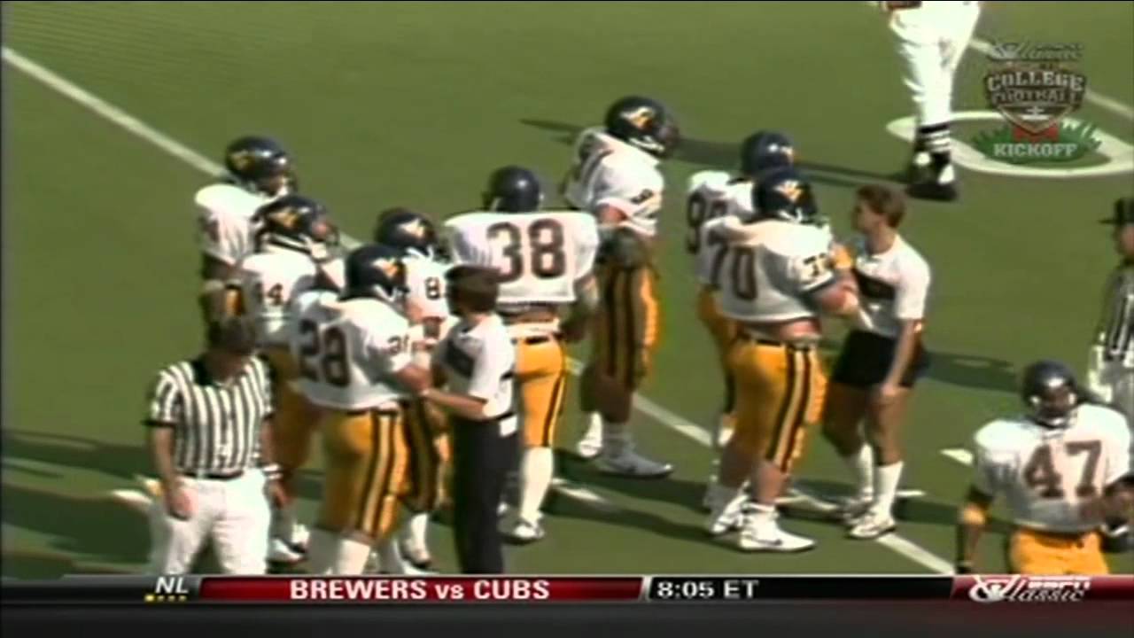 1982 CFB - WVU vs #9 Oklahoma - 4th Quarter