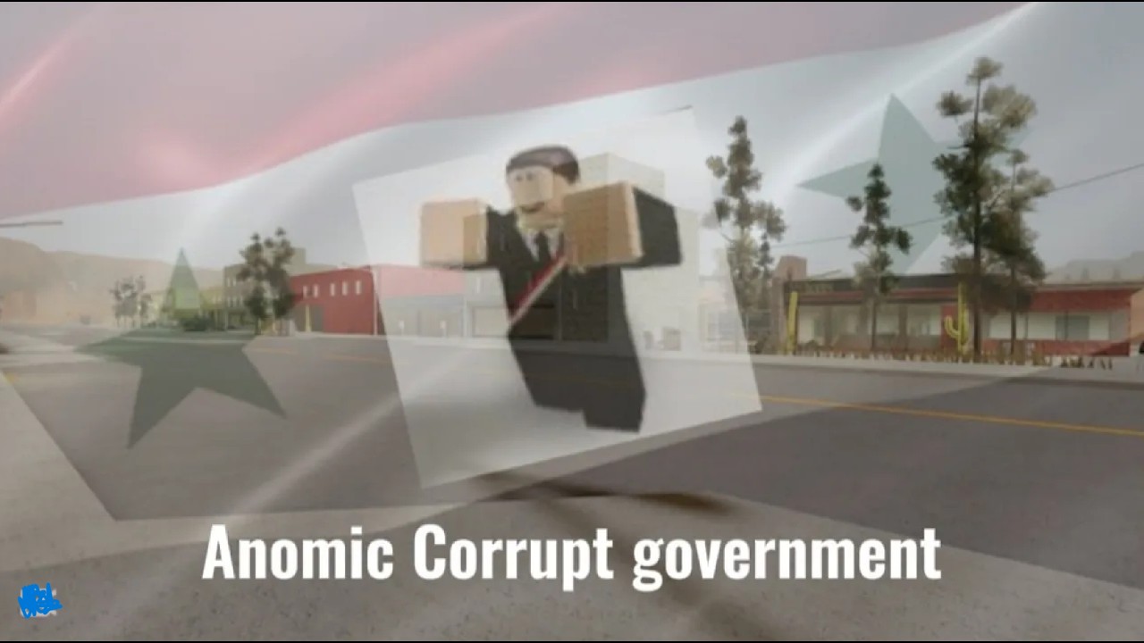 Syrian monkeys invade the fine state of anomic (Roblox)
