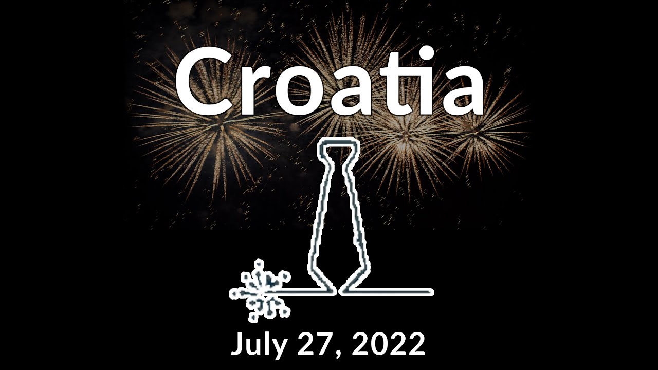 Show 7. Croatia. Montreal Fireworks Festival 2022. July 27, 2022