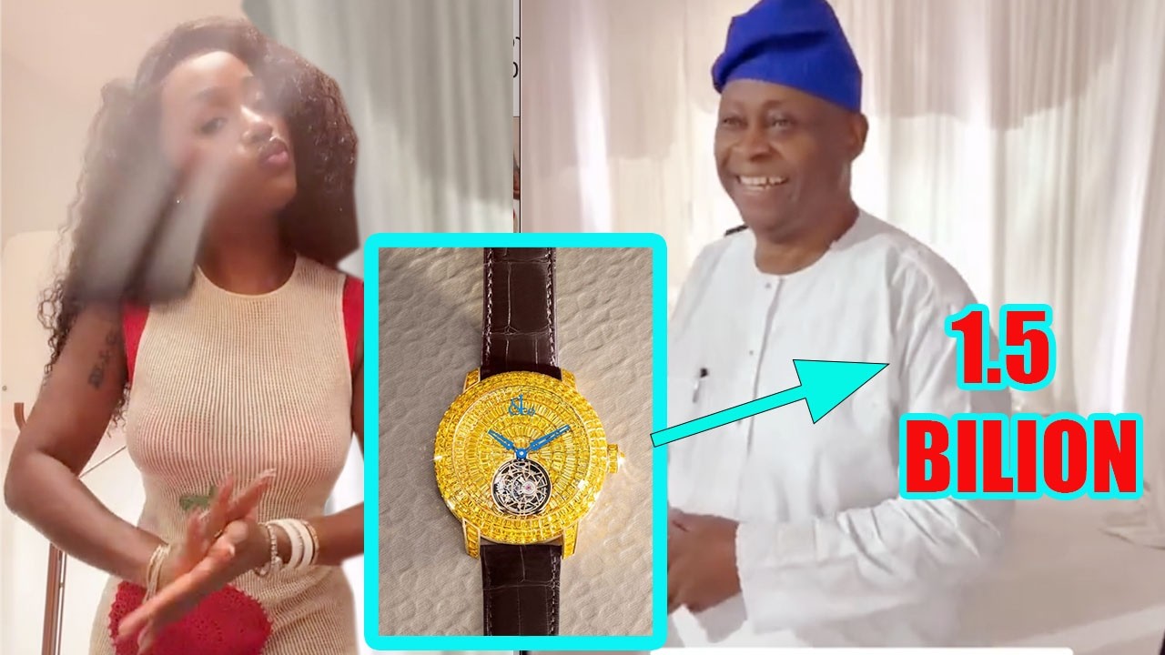 Chioma Shocks Everyone – Gifts Davido’s Dad 1.5 Billion WATCH for His Birthday