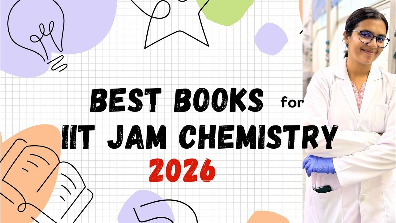 Chapter-wise Best Books For IIT JAM Chemistry #iitjamchemistry #iitjam #iit