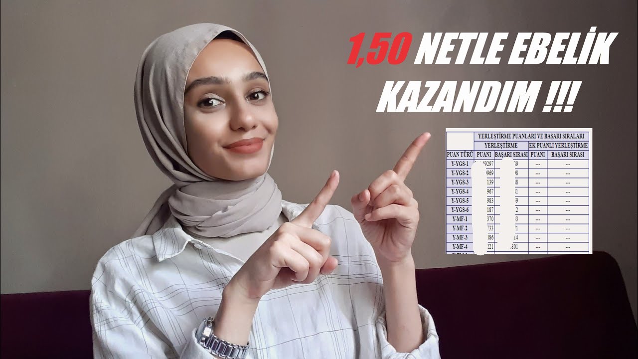EBELİK İ&Ccedil;İN &Uuml;NİVERSİTE SINAVINA NASIL HAZIRLANDIM? KA&Ccedil; NET YAPTIM? (puanım,sıralamam,tavsiyeler...)