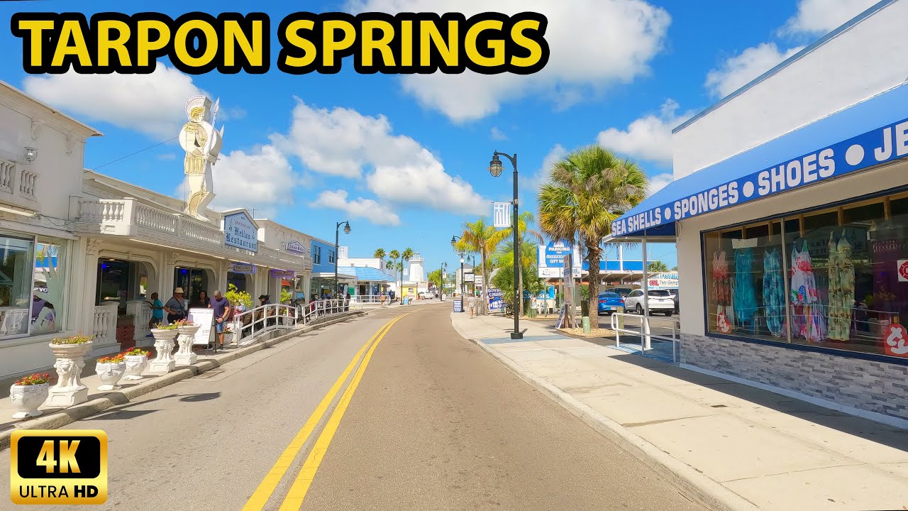 Tarpon Springs Driving Through