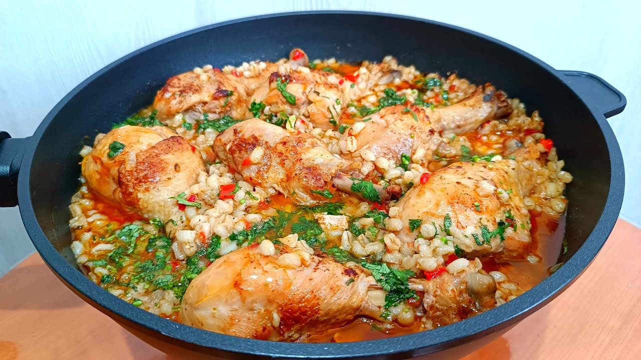 Этот РЕЦЕПТ из ПЕРЛОВКИ Покорит вас! Безумно вкусный ужин!