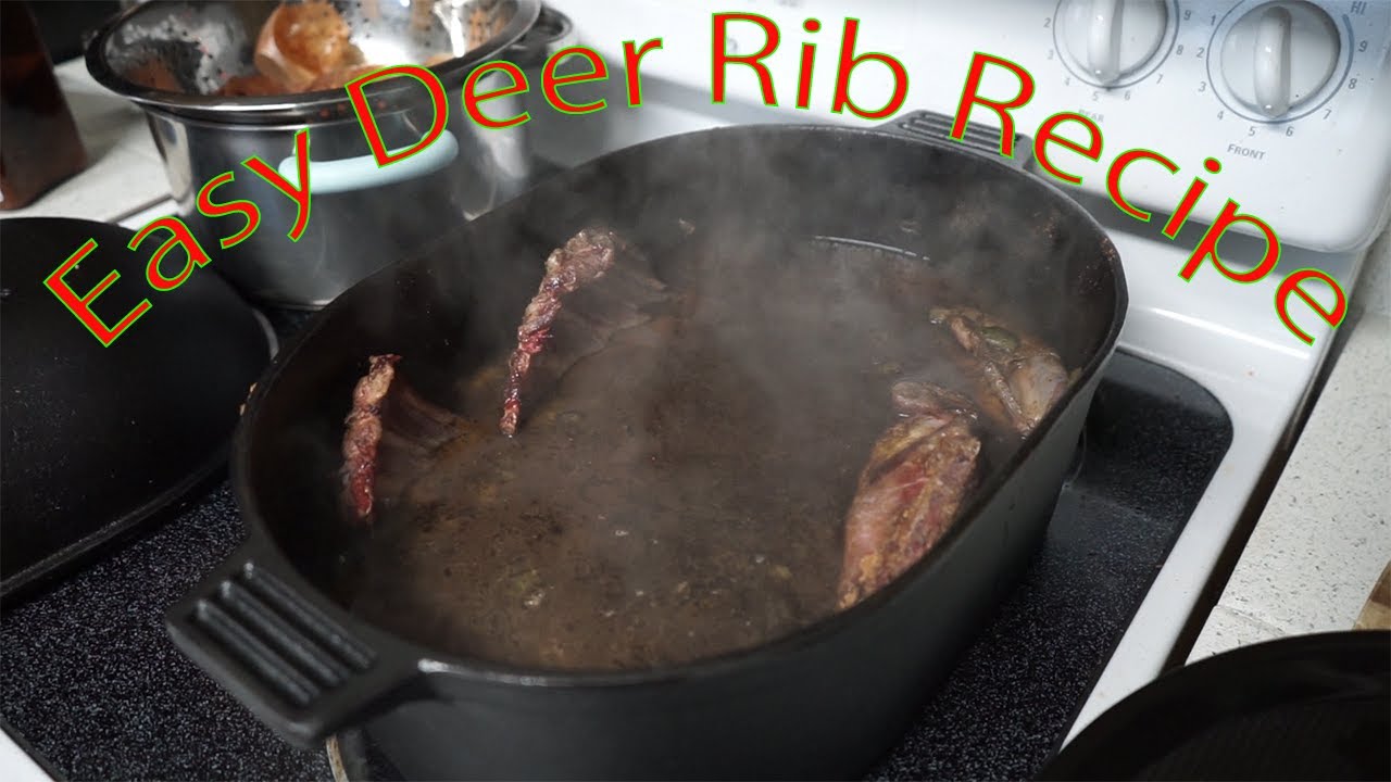HOW TO COOK WHITETAIL DEER RIBS