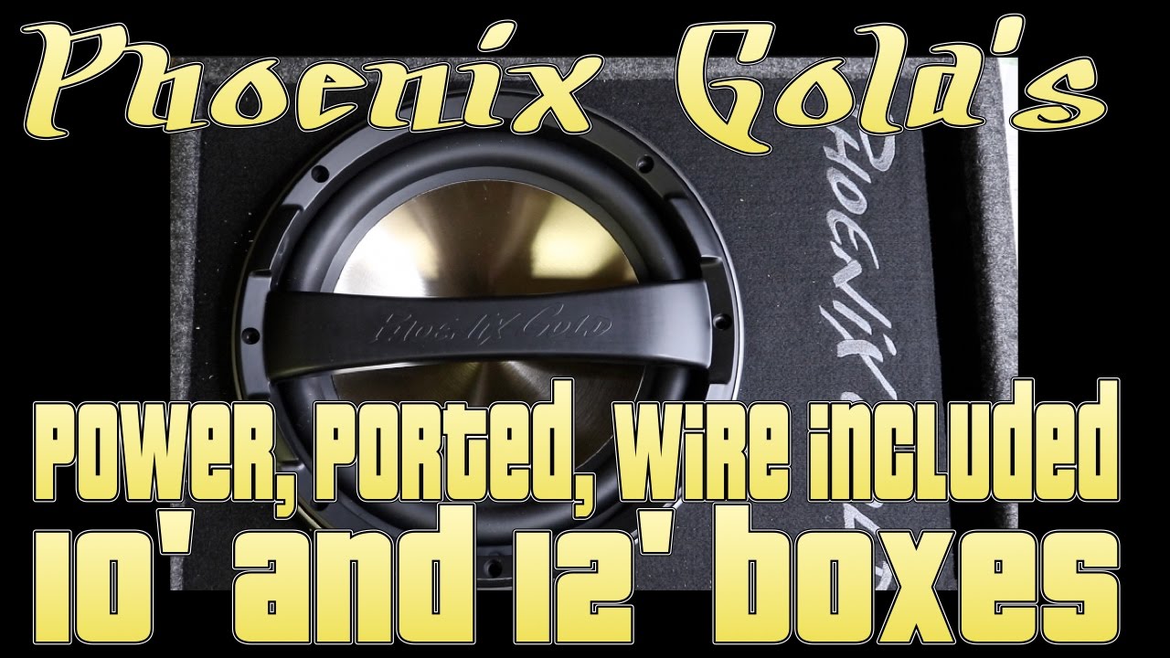 Phoenix Gold's new Z112AB V2 and Z110AB V2 unboxing and review