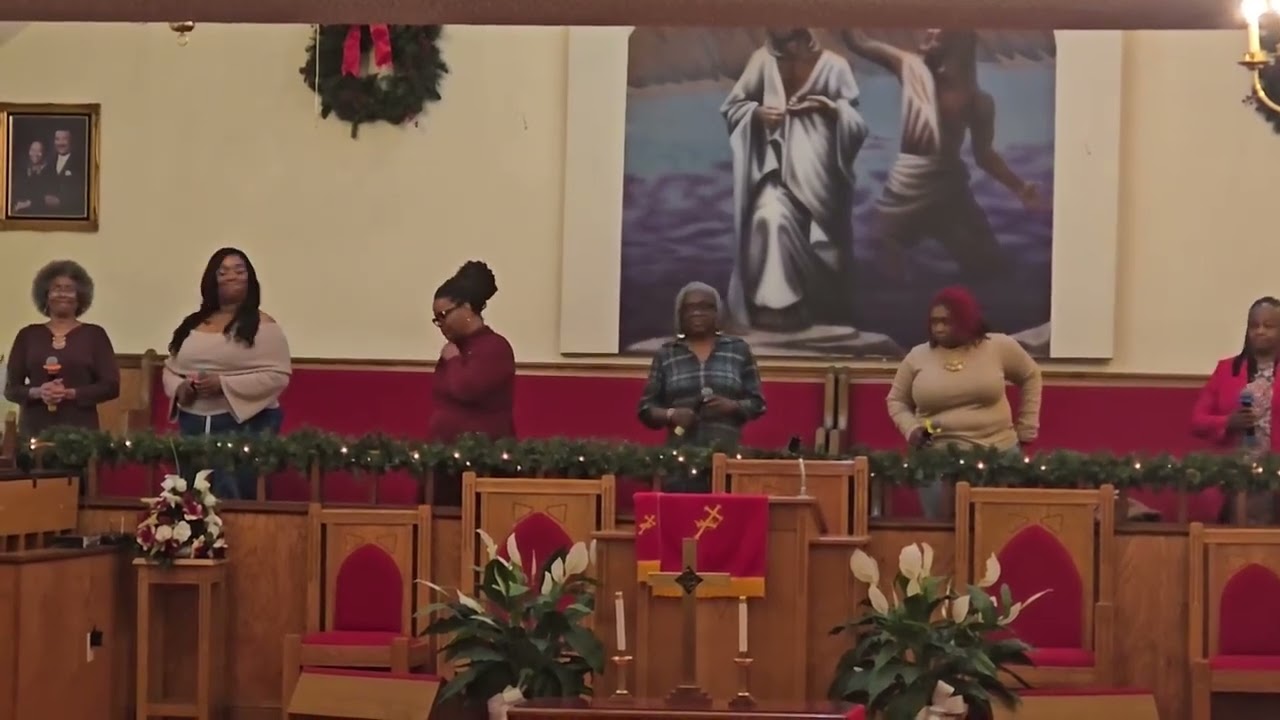 The last prayer and devotional scripture of 2025 at St. Mark United Church Of God 