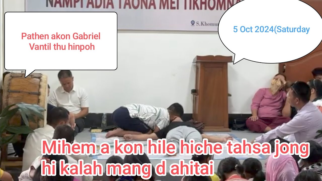 Pathen akon a Gabriel Vantil thu hinpoh || GMFDI || Pathen lhagao ekisuh lungphat mo uve😭|5 Oct 2024