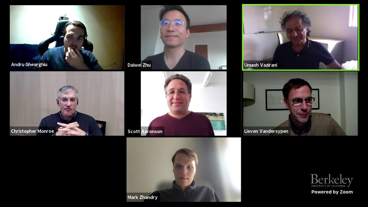 Panel on Verifiable Quantum Advantage | Quantum Colloquium