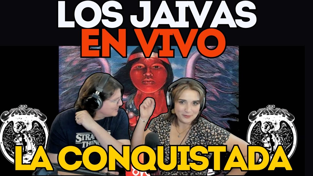 LOS JAIVAS - La Conquistada (EN VIVO) | PAREJA Gringa & Aleman REACCIONA