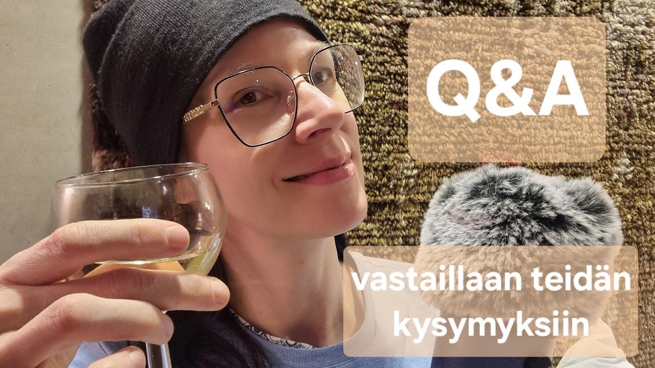 ASMR SUOMI / Q&A - Vastaan teidän kysymyksiin, part 1