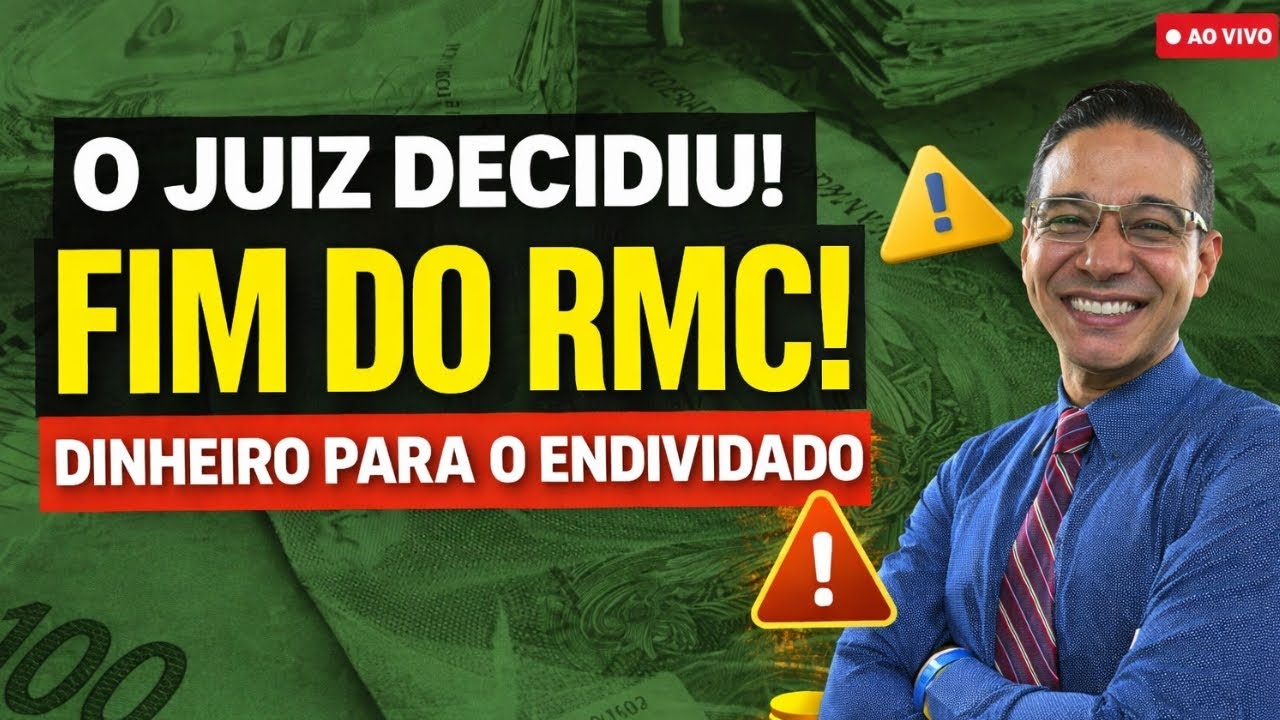 FIM DO RMC: DINHEIRO DE VOLTA PARA O ENDIVIDADO AGORA!