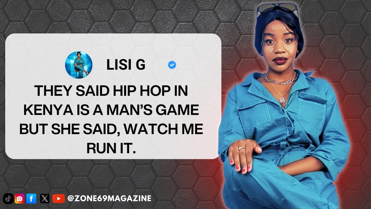 They said hip hop in Kenya is a man&rsquo;s game. She said: watch me run it.