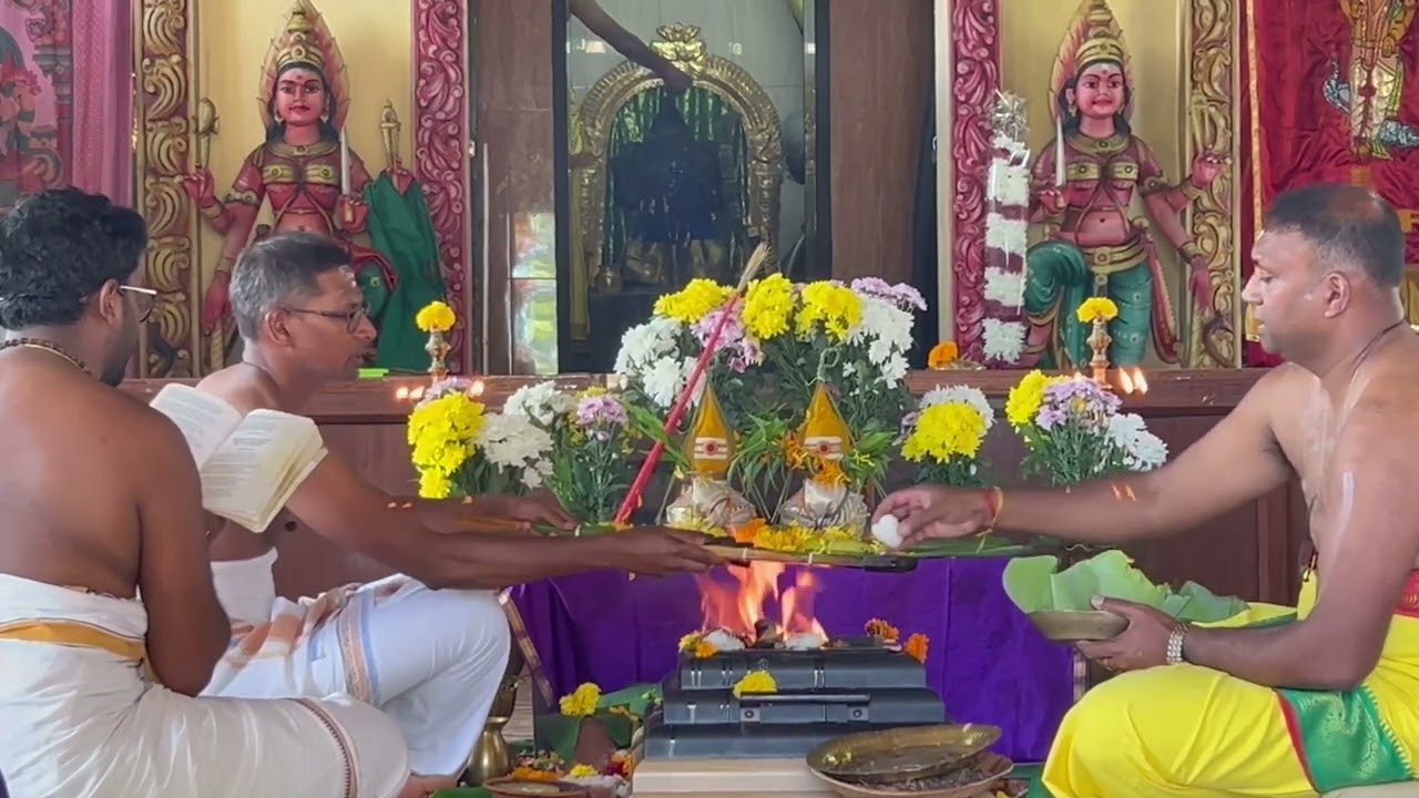 Canjee Poosai at Kovil Bramsthan 2025
