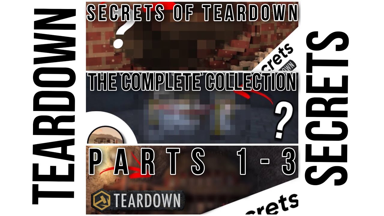 Unearthing Hidden Treasures: Teardown Easter Eggs Complete Collection (Parts 1-3)