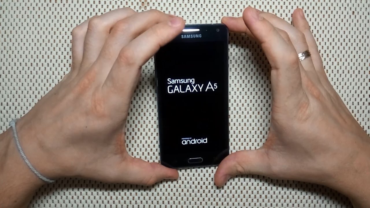 Сброс настроек Samsung A5 (A500F) через Recovery