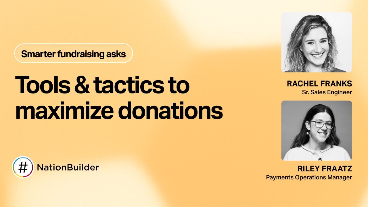 Successful fundraising isn't about asking more, it's about asking smarter