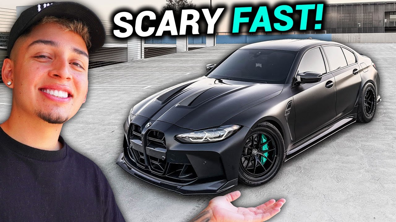 FIRST DRIVE IN MY NEWLY WRAPPED BMW G80 M3!