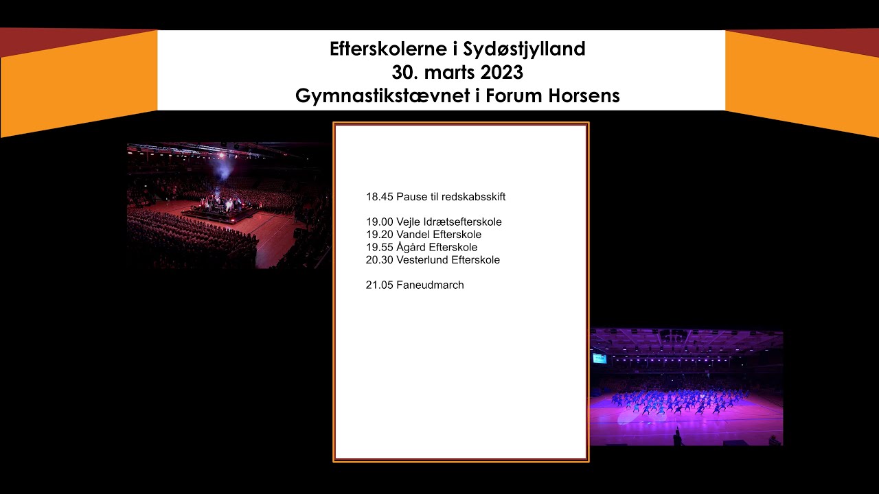 Efterskolerne i Sydøstjylland. Gymnastikstævnet i Forum Horsens 30. marts 2023 - Del 3