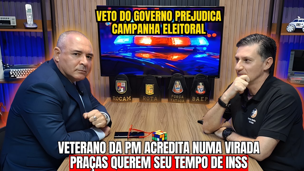 POSENTADORIA POLICIAL: O jogo político por trás do veto ao PLC 135 e o futuro da tropa 🚔🔥