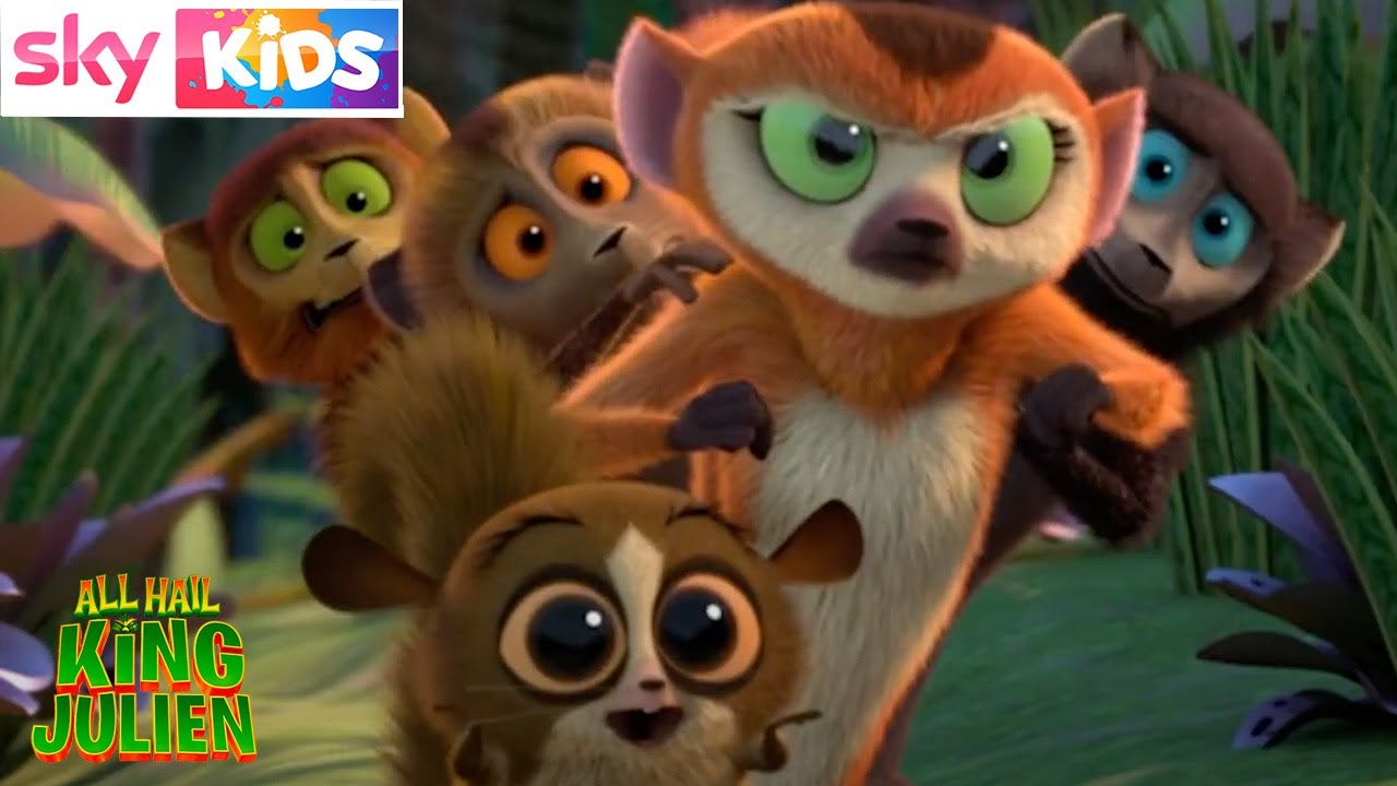 Scared - All Hail King Julien - Sky Kids