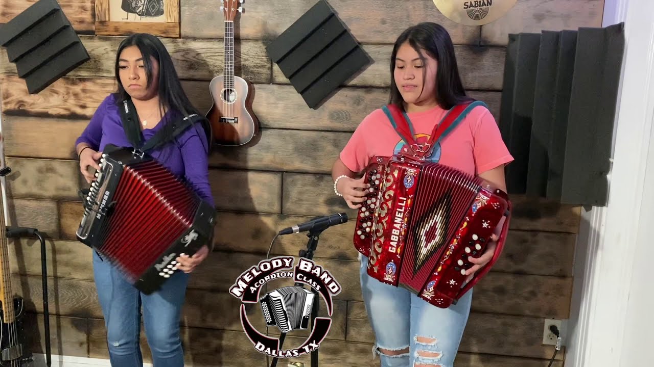RETO - Roxanna y Satcha - wuapangos y cumbias alumnas de melody #melodybandacordeonclass
