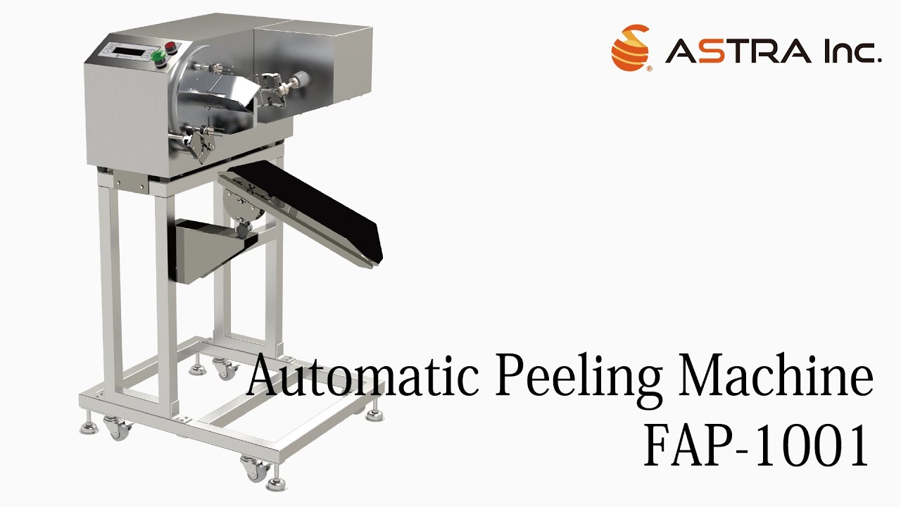 Fruit Peeling Machine FAP-1001 for Orange Kiwi Apple Lemon / オレンジ・キウイ・リンゴ・レモン・柚子の自動皮むき機　FAP-1001 匠助