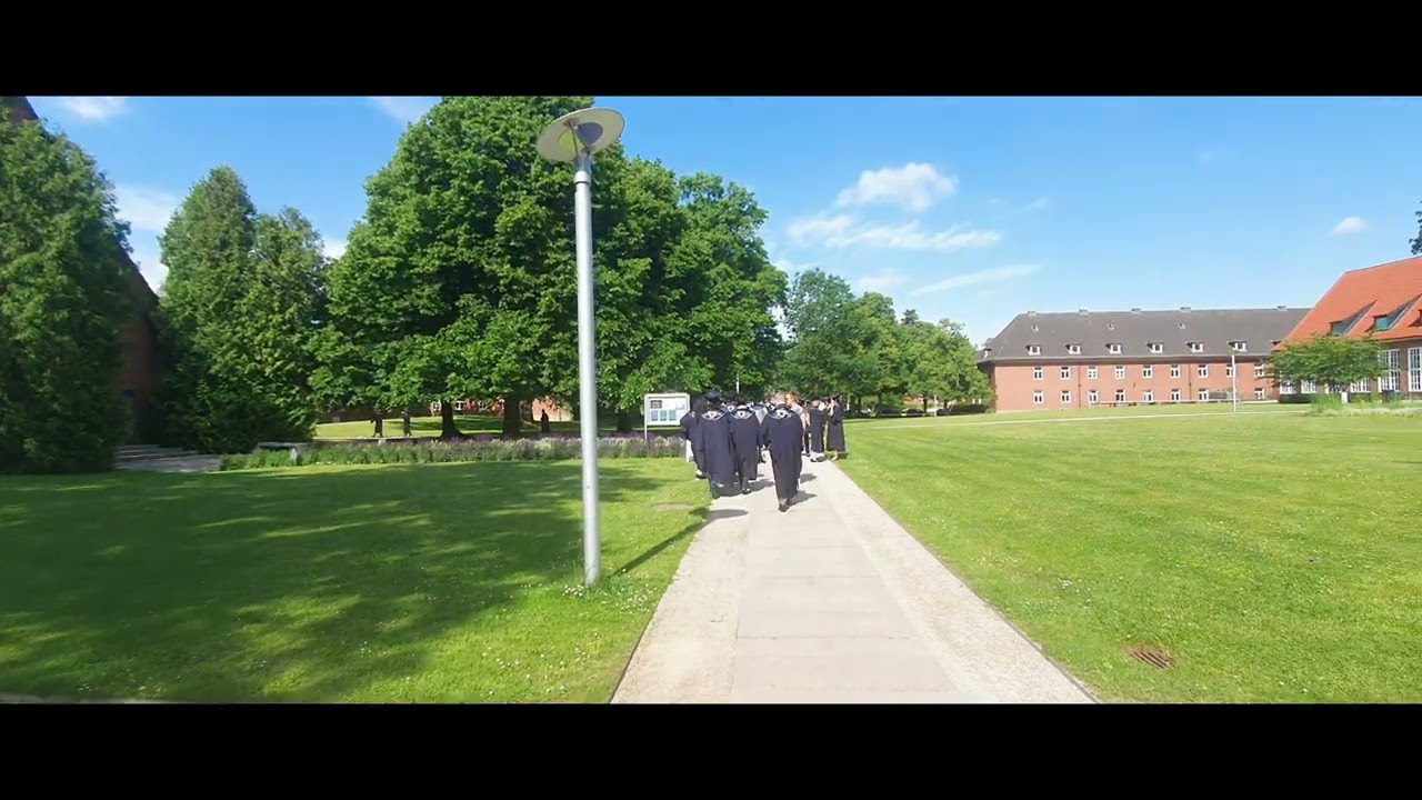 A graduation at the Jacob University - Germany