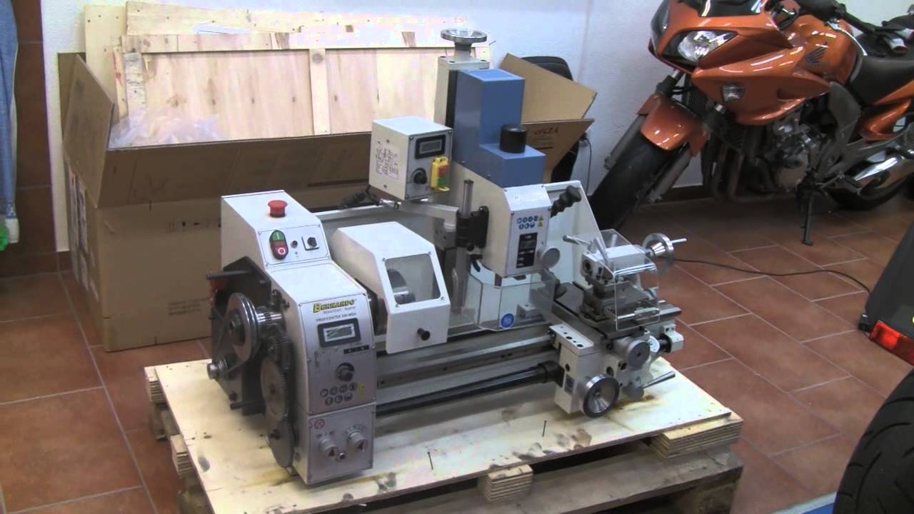 Bernardo 550 WQV -- Auspacken und Inbetriebnahme