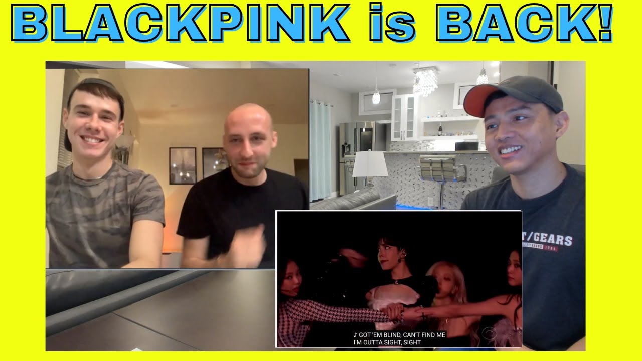 Blackpink at the James Corden Show Reaction