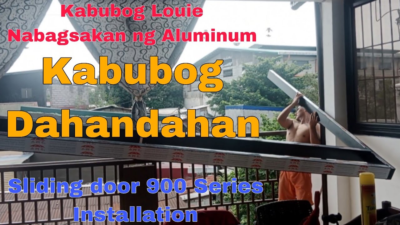 Sliding door 900 series Installation