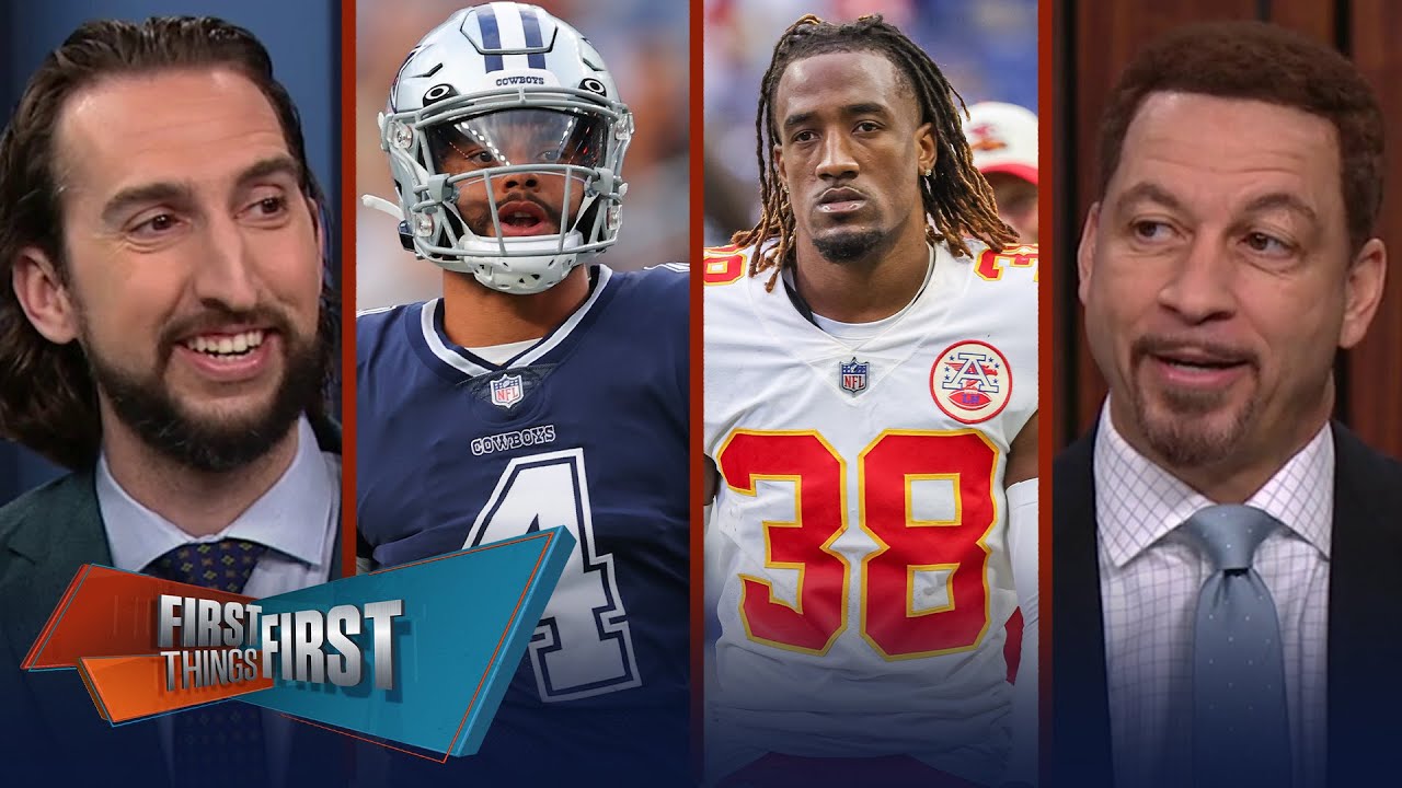 Chiefs trade Sneed, McCarthy 'best QB' in draft, Cowboys to let Dak walk? | NFL | FIRST THINGS FIRST