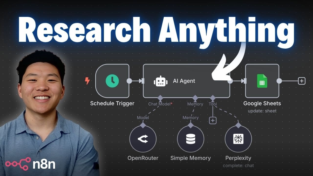 Build Your First Research AI Agent in 12 mins (No Code)