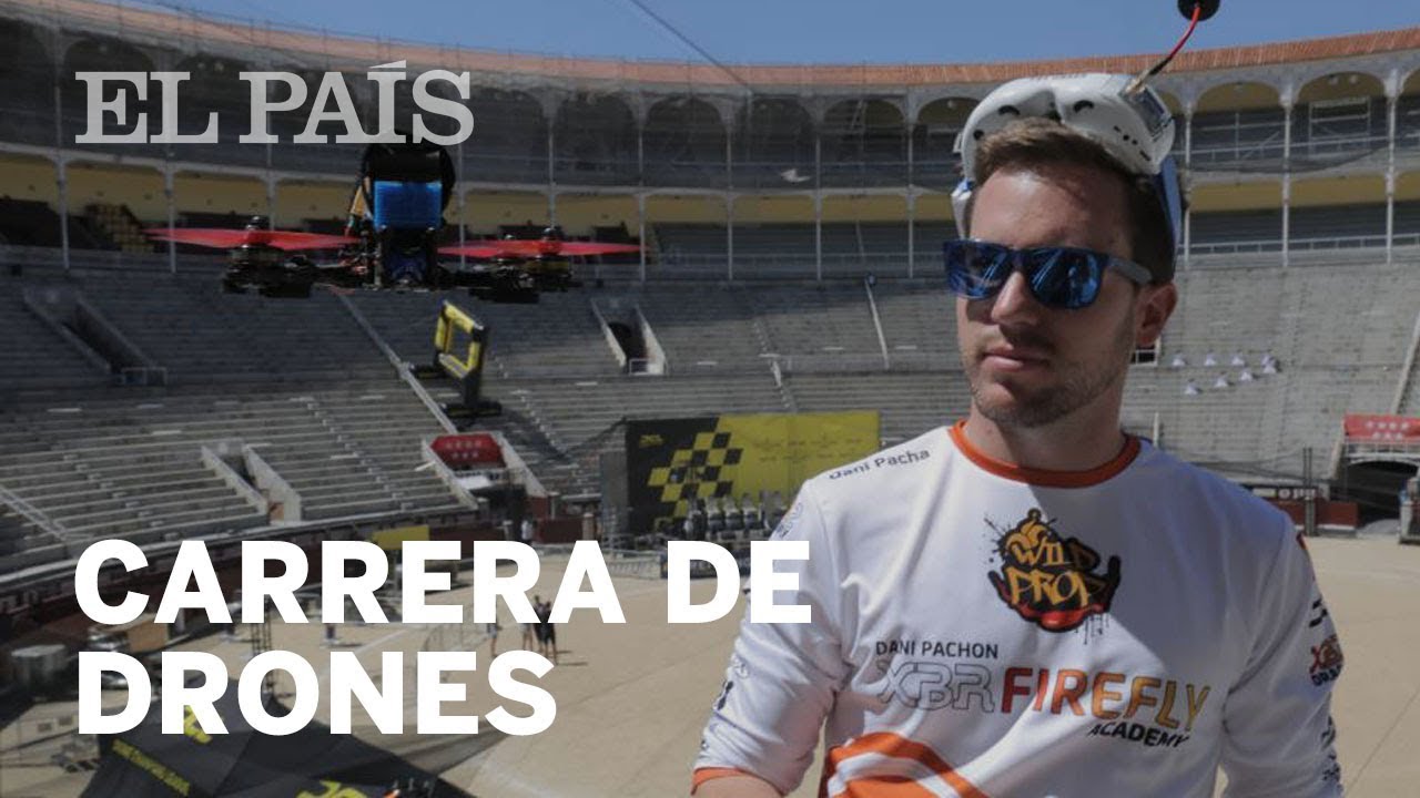 Carrera de drones en Las Ventas