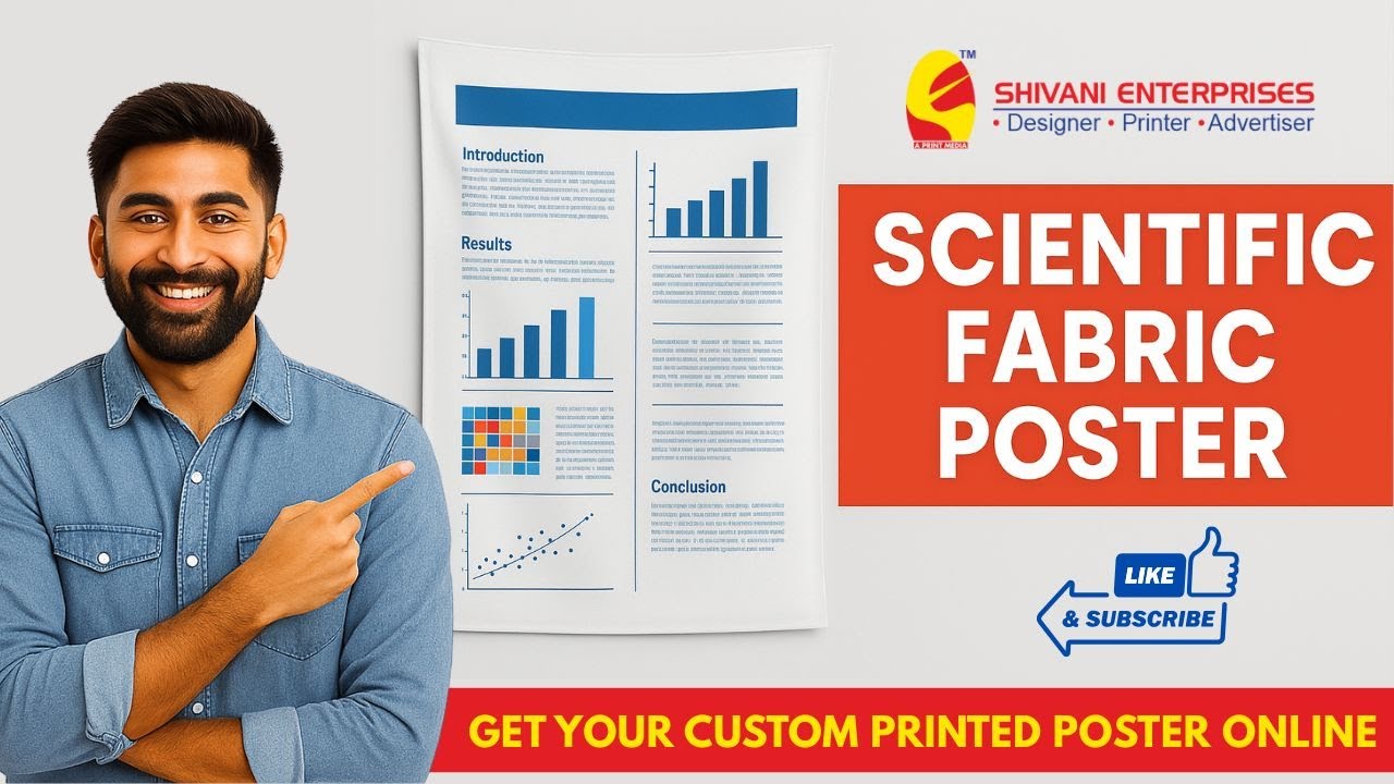 Scientific Fabric Poster Printing | Best for Research, Medical & Academic Use