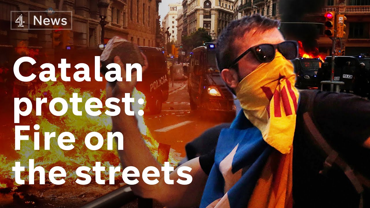 Catalonia protesters bring Barcelona to standstill