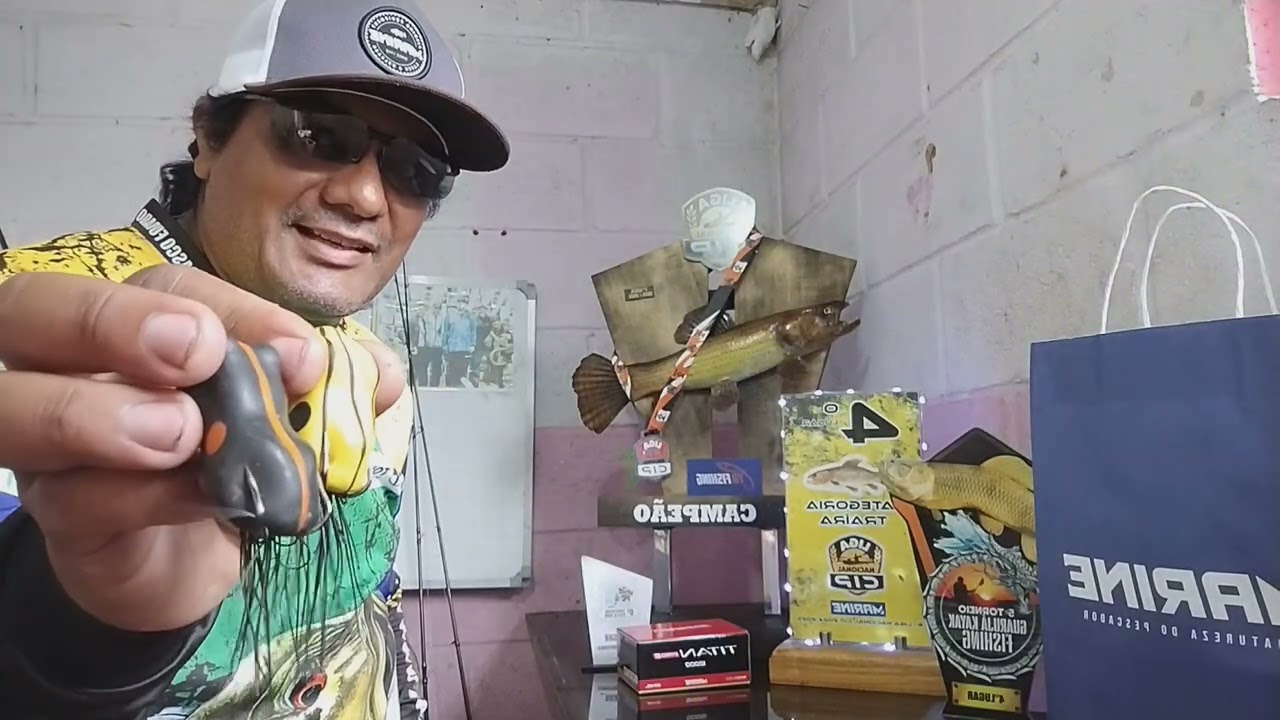 Iscas matadeiras e meus troféus .
