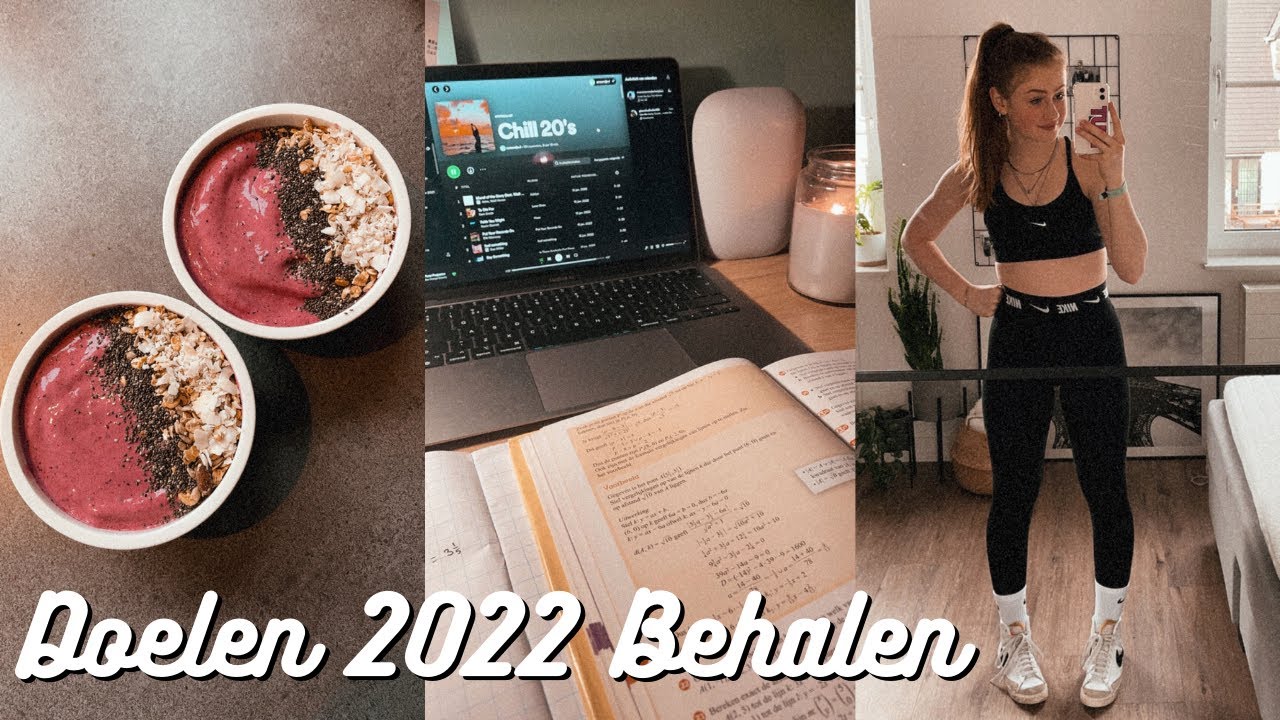 MIJN DOELEN 2022: Vision Board, gezonde recepten, fitness inspo | Anne.mijn