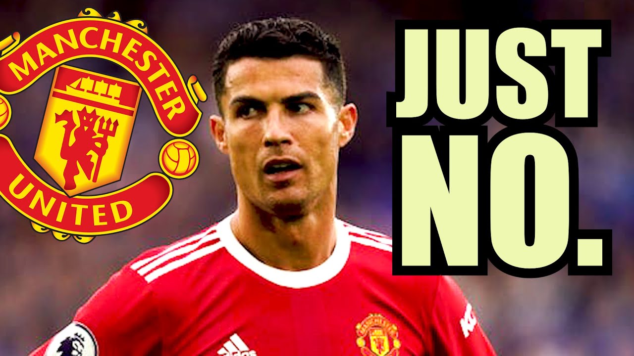 RONALDO QUITTING MAN UNITED IS RIDICULOUS.