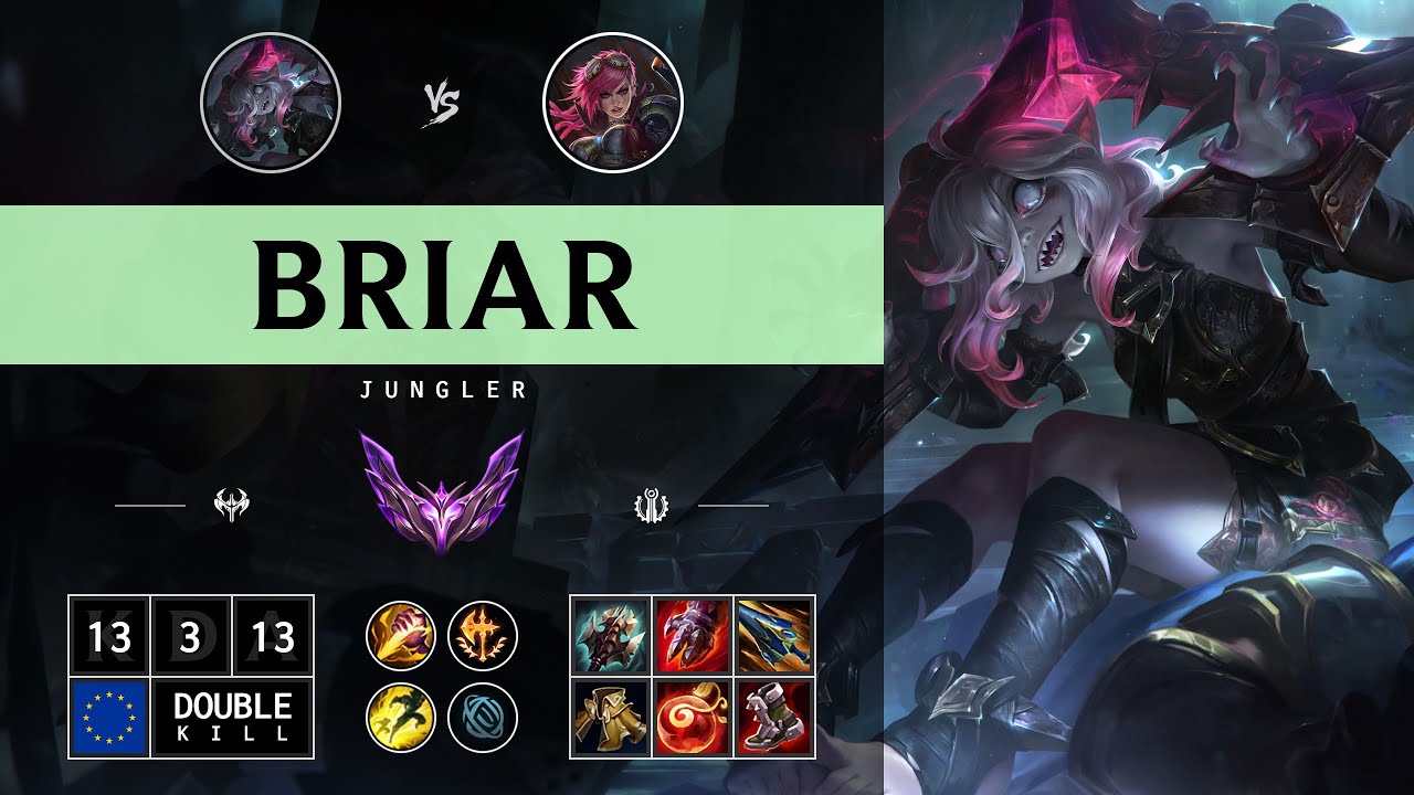 Briar Jungle vs Vi - EUW Master Patch 14.12