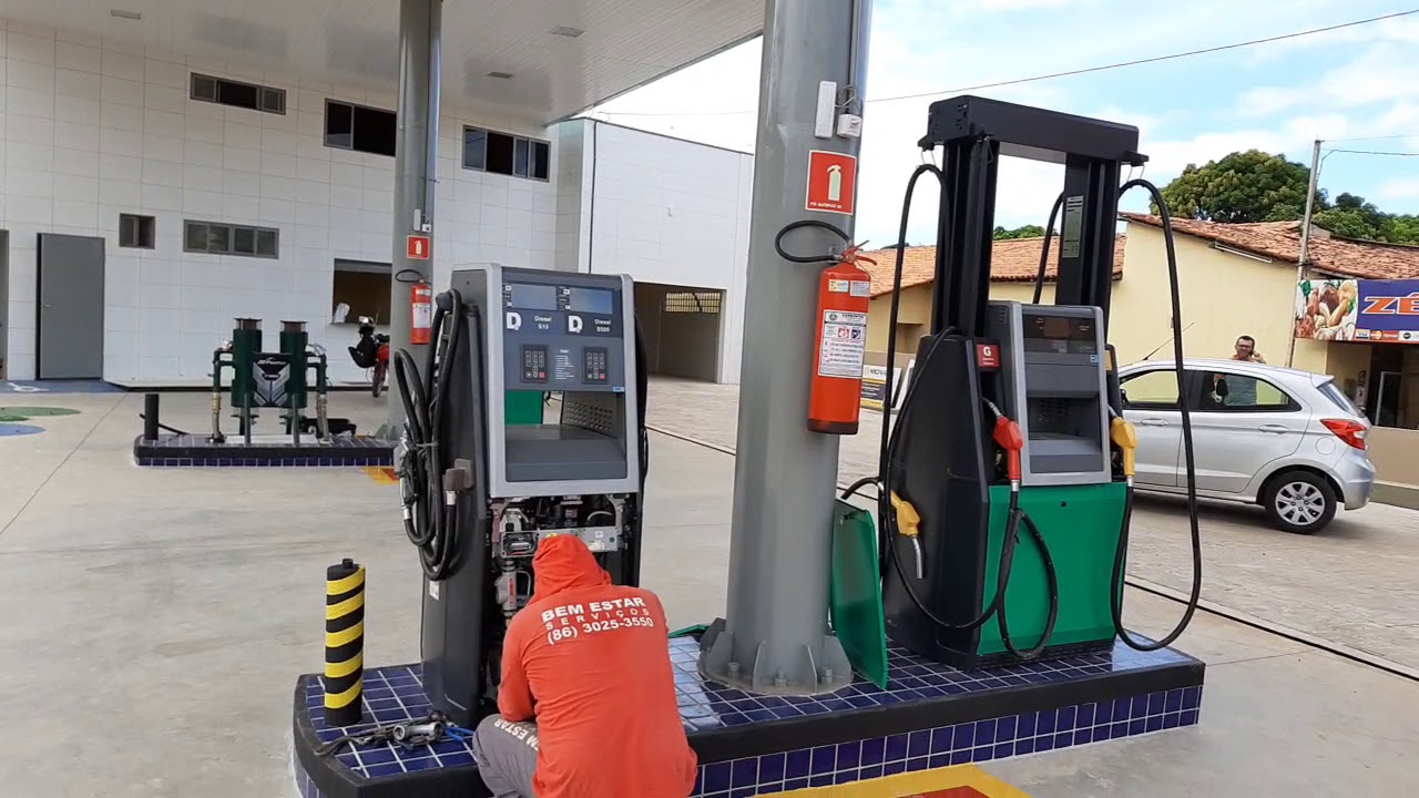 Construção de posto de combustível