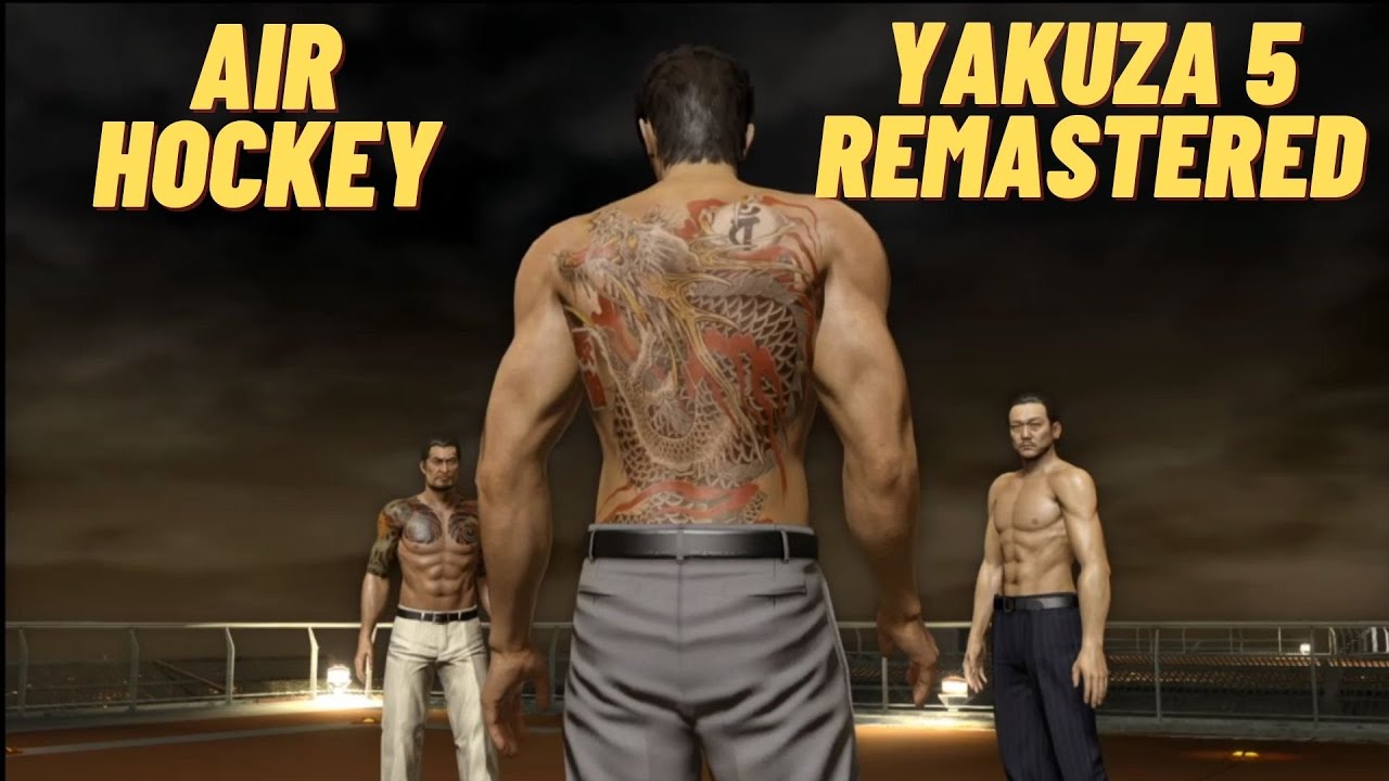 Air Hockey Minigame - Yakuza 5 Remastered 100% Trophy Guide