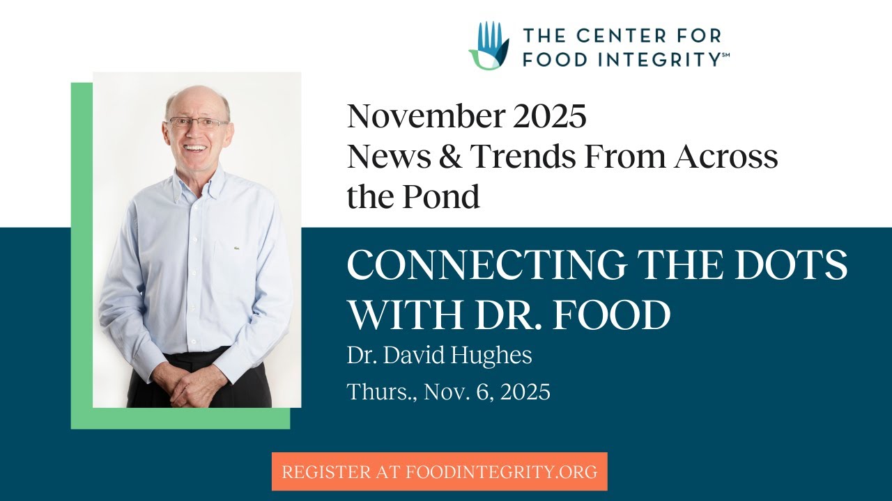 Connecting the Dots with Dr. Food: November 2025 Edition